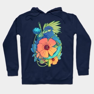 Flower Dragon Hoodie